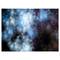 Designart - Blue White Starry Fractal Sky - Abstract Art on Canvas